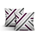 Bass Geometric Reversible Indoor/Outdoor Square Pillow