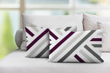 Bass Geometric Reversible Indoor/Outdoor Rectangular Pillow
