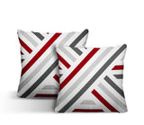 Bass Geometric Reversible Indoor/Outdoor Square Pillow