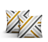 Bass Geometric Reversible Indoor/Outdoor Square Pillow