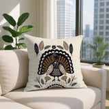 Baty Turkey Reversible Indoor/Outdoor Rectangular Pillow