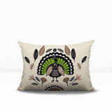 Baty Turkey Reversible Indoor/Outdoor Rectangular Pillow