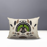 Baty Turkey Reversible Indoor/Outdoor Rectangular Pillow