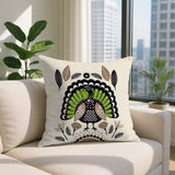 Baty Turkey Reversible Indoor/Outdoor Square Pillow