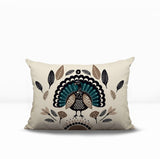 Baty Turkey Reversible Indoor/Outdoor Rectangular Pillow