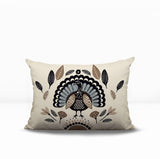 Baty Turkey Reversible Indoor/Outdoor Rectangular Pillow