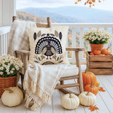 Baty Turkey Reversible Indoor/Outdoor Rectangular Pillow