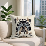 Baty Turkey Reversible Indoor/Outdoor Rectangular Pillow