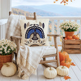 Baty Turkey Reversible Indoor/Outdoor Rectangular Pillow