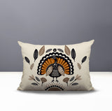 Baty Turkey Reversible Indoor/Outdoor Rectangular Pillow