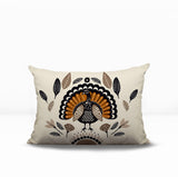 Baty Turkey Reversible Indoor/Outdoor Rectangular Pillow