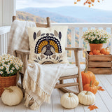 Baty Turkey Reversible Indoor/Outdoor Rectangular Pillow
