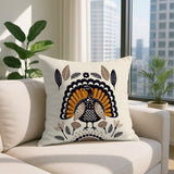 Baty Turkey Reversible Indoor/Outdoor Rectangular Pillow