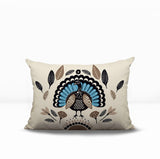 Baty Turkey Reversible Indoor/Outdoor Rectangular Pillow