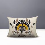 Baty Turkey Reversible Indoor/Outdoor Rectangular Pillow
