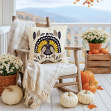 Baty Turkey Reversible Indoor/Outdoor Rectangular Pillow