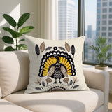 Baty Turkey Reversible Indoor/Outdoor Rectangular Pillow