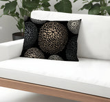 Bavaria Floral Spun Polyester Lumbar Indoor/Outdoor Throw Pillow