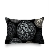 Bavaria Floral Spun Polyester Lumbar Indoor/Outdoor Throw Pillow