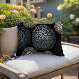 Bavaria Floral Spun Polyester Lumbar Indoor/Outdoor Throw Pillow