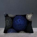 Bavaria Floral Spun Polyester Lumbar Indoor/Outdoor Throw Pillow