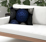 Bavaria Floral Spun Polyester Lumbar Indoor/Outdoor Throw Pillow