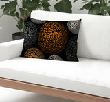 Bavaria Floral Spun Polyester Lumbar Indoor/Outdoor Throw Pillow
