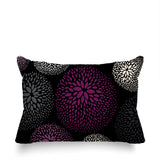 Bavaria Floral Spun Polyester Lumbar Indoor/Outdoor Throw Pillow