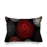 Bavaria Floral Spun Polyester Lumbar Indoor/Outdoor Throw Pillow