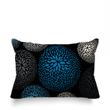 Bavaria Floral Spun Polyester Lumbar Indoor/Outdoor Throw Pillow