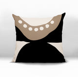 Bavo Abstract Reversible Indoor/Outdoor Square Pillow