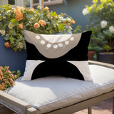 Bavo Abstract Reversible Indoor/Outdoor Rectangular Pillow