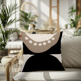 Bavo Abstract Reversible Indoor/Outdoor Square Pillow
