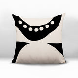 Bavo Abstract Reversible Indoor/Outdoor Square Pillow
