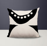 Bavo Abstract Reversible Indoor/Outdoor Square Pillow