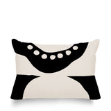 Bavo Abstract Reversible Indoor/Outdoor Rectangular Pillow