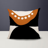 Bavo Abstract Reversible Indoor/Outdoor Square Pillow