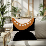 Bavo Abstract Reversible Indoor/Outdoor Square Pillow