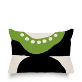 Bavo Abstract Reversible Indoor/Outdoor Rectangular Pillow