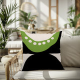Bavo Abstract Reversible Indoor/Outdoor Square Pillow