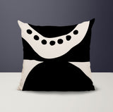 Bavo Abstract Reversible Indoor/Outdoor Square Pillow