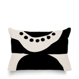 Bavo Abstract Reversible Indoor/Outdoor Rectangular Pillow
