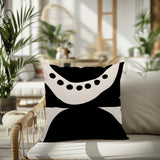 Bavo Abstract Reversible Indoor/Outdoor Square Pillow