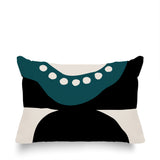 Bavo Abstract Reversible Indoor/Outdoor Rectangular Pillow