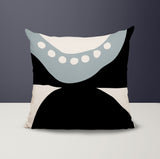 Bavo Abstract Reversible Indoor/Outdoor Square Pillow