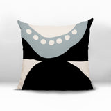 Bavo Abstract Reversible Indoor/Outdoor Square Pillow