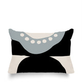 Bavo Abstract Reversible Indoor/Outdoor Rectangular Pillow