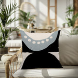 Bavo Abstract Reversible Indoor/Outdoor Square Pillow