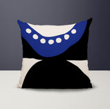 Bavo Abstract Reversible Indoor/Outdoor Square Pillow