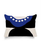 Bavo Abstract Reversible Indoor/Outdoor Rectangular Pillow